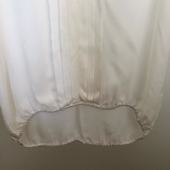 Joie  Marru Pleated Silk Blouse - Picture 5 of 8